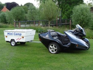 Mini Camp vouwwagen demo model
