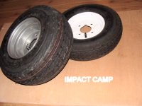 acht inch wielen en banden