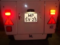 LED achterlichten en remlichten en knipperlicht